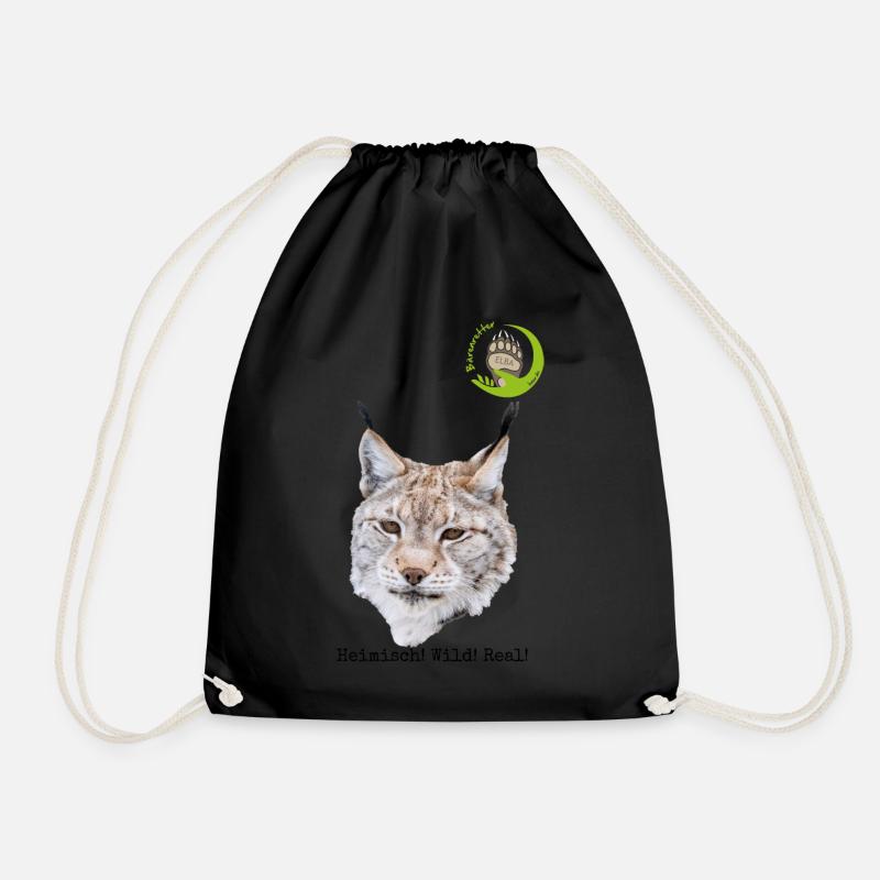 ELBA Rescuer HWR Transparent - Drawstring Bag - black