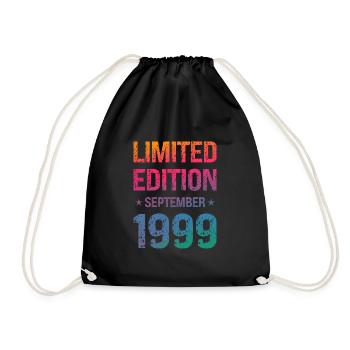 Limited Edition 25th Birthday Party Vintage 1999 - Drawstring Bag - black - Front