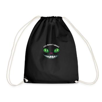 Je fais ce que je veux - Sac de sport léger - noir - Devant