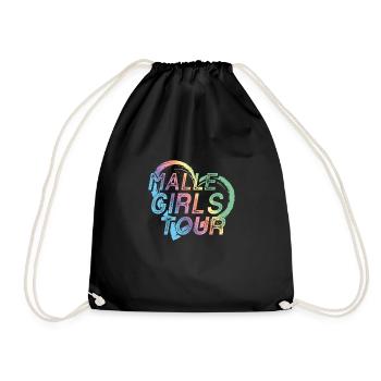 Visite de Malle Girls - Sac de sport léger - noir - Devant