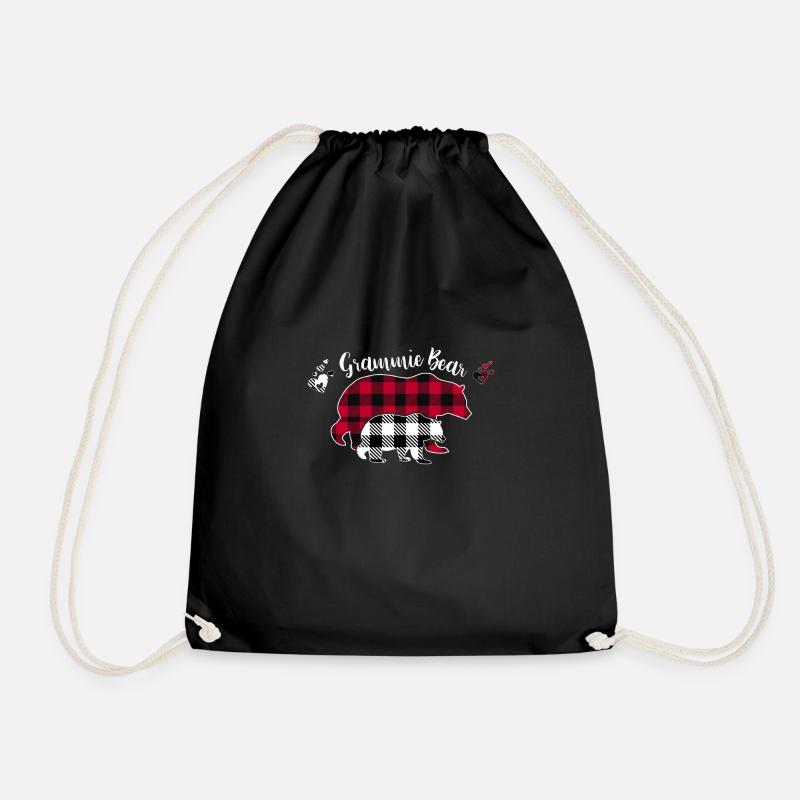 Grammie Bear - Turnbeutel - Schwarz