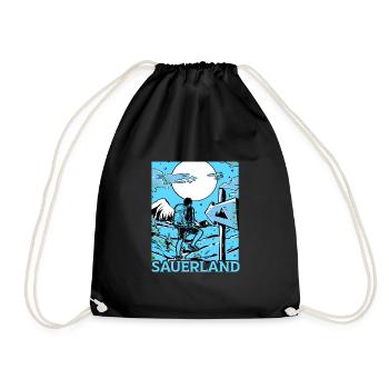Sauerländer Sauerland Home Retro Vintage - Sac de sport léger - noir - Devant