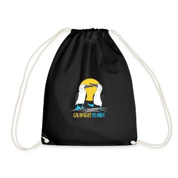 Galapagos Islands - Drawstring Bag - black - Front