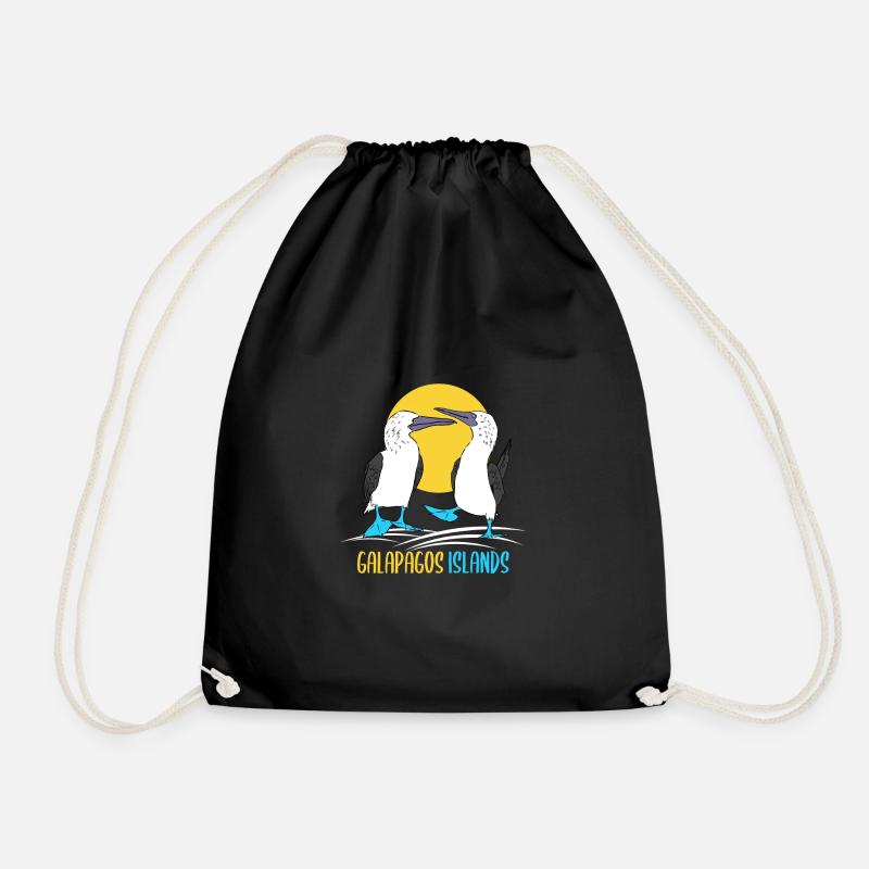 Îles Galapagos - Sac de sport léger - noir