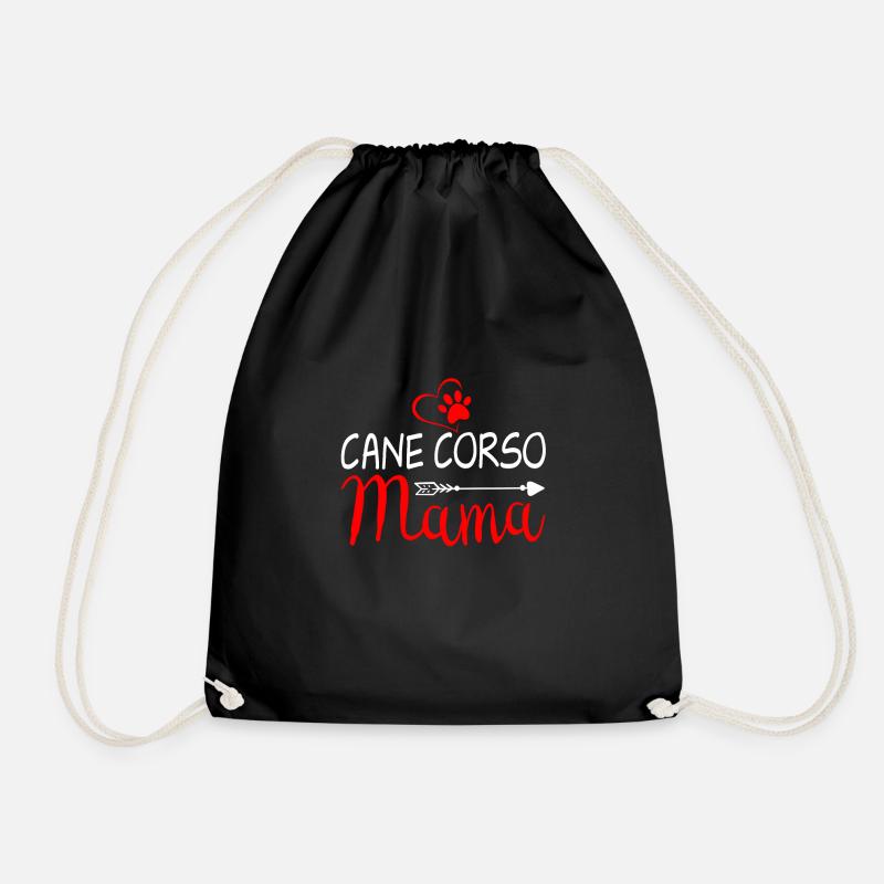 Cane Corso Mama - Turnbeutel - Schwarz