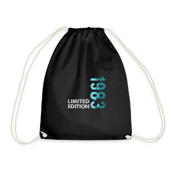 1983 Limited Edition - Drawstring Bag - black - Front