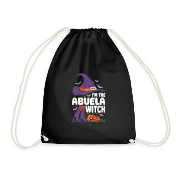 I'm the Abuela Witch - Drawstring Bag - black - Front