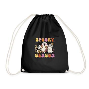 Spooky Season - Drawstring Bag - black - Front