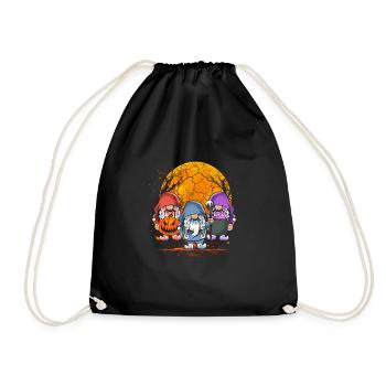 Gnomies Halloween - Sac de sport léger - noir - Devant