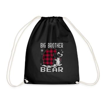 Big Brother Bear - Turnbeutel - Schwarz - Vorne