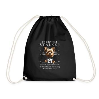 Stalker personnel Yorkie - Sac de sport léger - noir - Devant