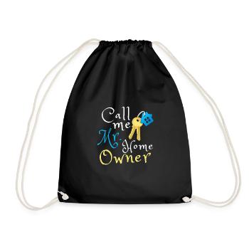 M. Propriétaire - Sac de sport léger - noir - Devant
