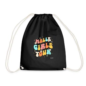 Visite des filles de Malle - Sac de sport léger - noir - Devant