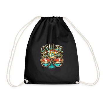 Cruise Crew - Drawstring Bag - black - Front