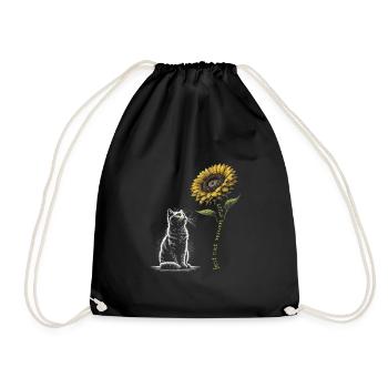 Best Cat Mom Ever - Drawstring Bag - black - Front