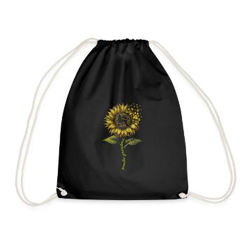 Poodle Grandma - Drawstring Bag - black - Front