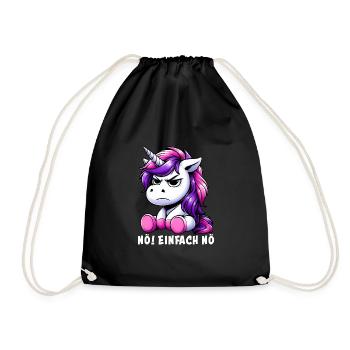 Non, juste Pas du tout - Sac de sport léger - noir - Devant