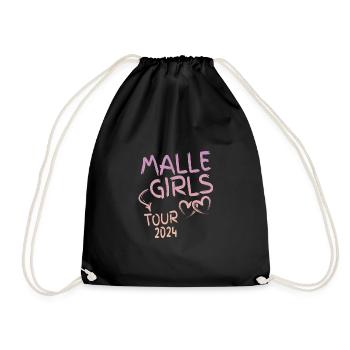 Malle Girls Tour 2024 - Turnbeutel - Schwarz - Vorne