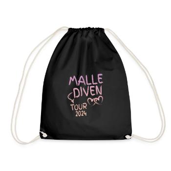 Malle Girls Tour 2024 - Turnbeutel - Schwarz - Vorne
