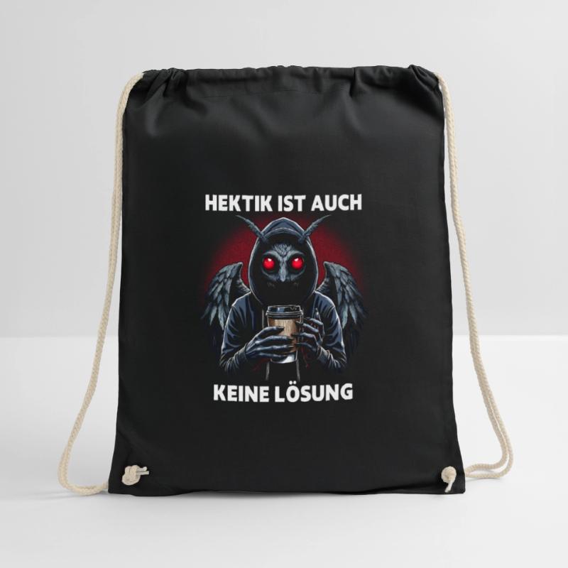 Hustle and bustle is not a solution either Drawstring Bag