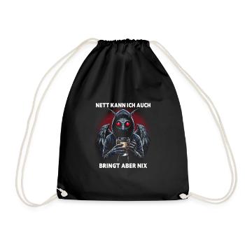 Sympa je peux aussi apporter mais rien n’apporte - Sac de sport léger - noir - Devant