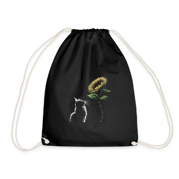 Meilleur papa chat de tous les temps - Sac de sport léger - noir - Devant