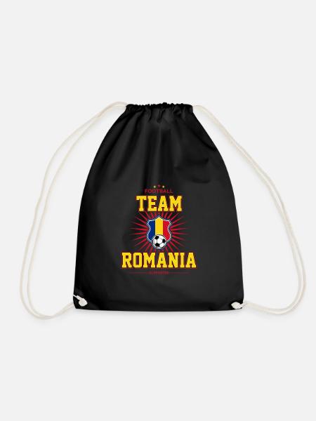 Romania - Turnbeutel - Schwarz