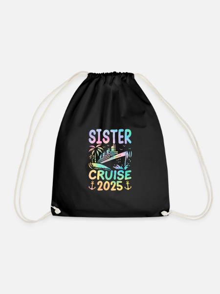 Sister Cruise 2025 - Turnbeutel - Schwarz