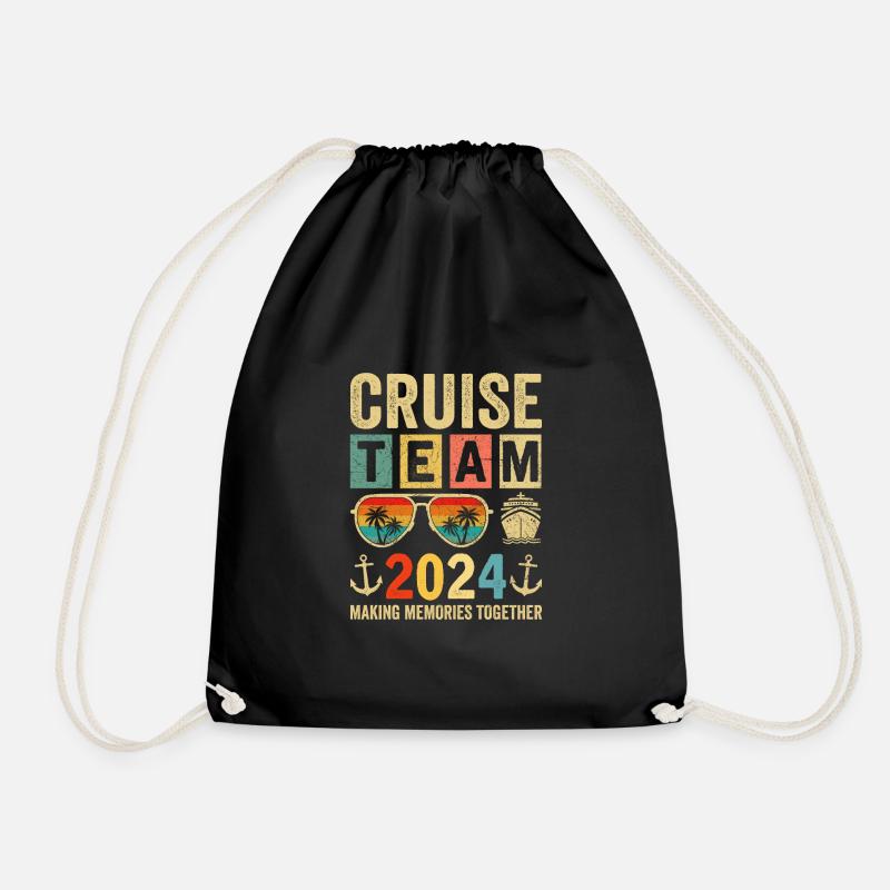 Cruise Team 2024 - Turnbeutel - Schwarz