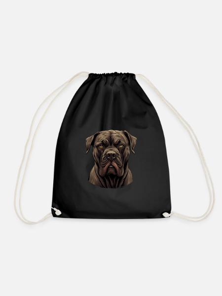 Cane Corso - Turnbeutel - Schwarz