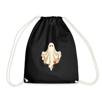 Déguisement d’Halloween fantôme - Sac de sport léger - noir - Devant
