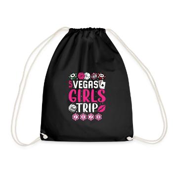 Vegas Girl Trip 2028 - Turnbeutel - Schwarz - Vorne