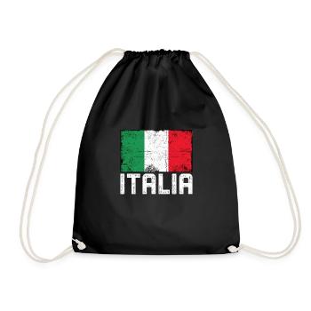 Italia - Sac de sport léger - noir - Devant