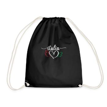 Italia - Sac de sport léger - noir - Devant