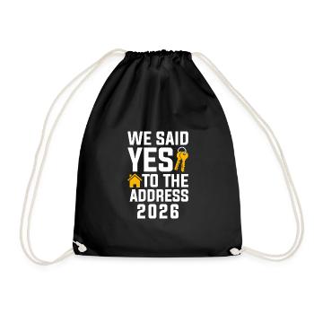 Nous avons dit à l’adresse 2026 - Sac de sport léger - noir - Devant