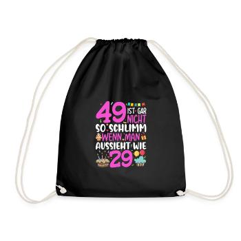 49 n’est pas si mal - Sac de sport léger - noir - Devant