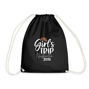 Voyage entre filles Nashville 2026 - Sac de sport léger - noir - Devant