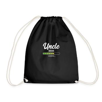 Uncle Loading 2026 - Turnbeutel - Schwarz - Vorne