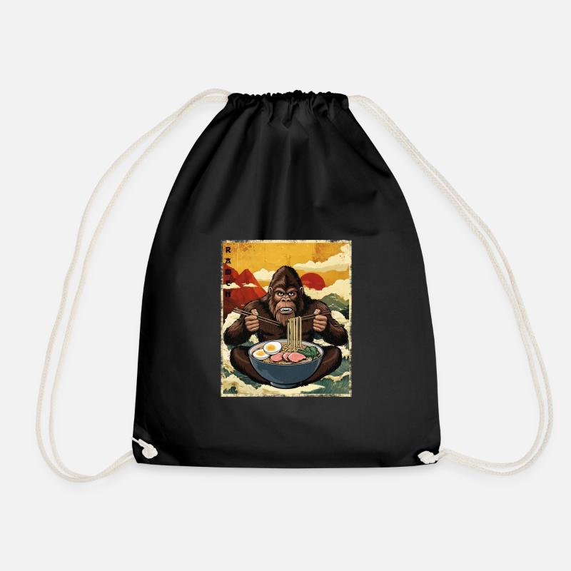 Bigfoot Ramen - Sac de sport léger - noir