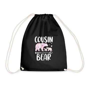 Cousin Ours - Sac de sport léger - noir - Devant