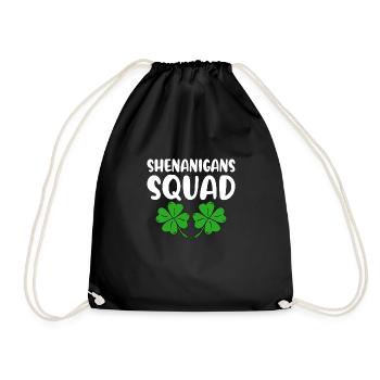 Shenanigans Squad - Turnbeutel - Schwarz - Vorne