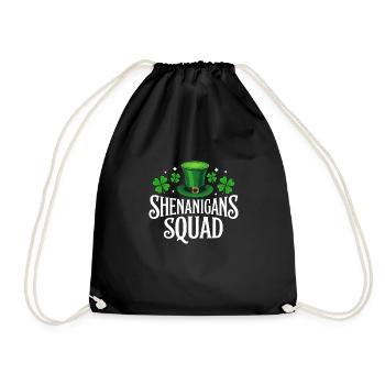 Shenanigans Squad - Drawstring Bag - black - Front