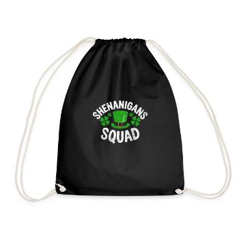 Shenanigans Squad - Drawstring Bag - black - Front