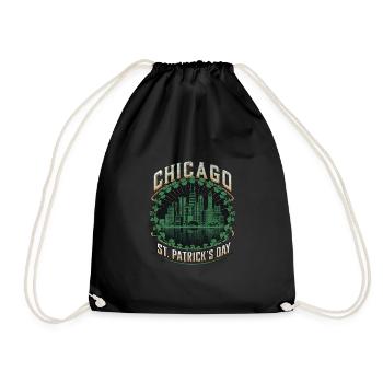 Chicago Saint-Patrick - Sac de sport léger - noir - Devant