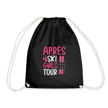 Après-ski pour filles - Sac de sport léger - noir - Devant