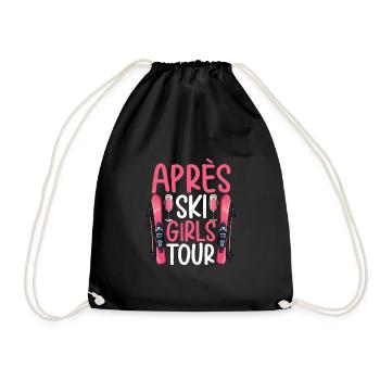 Après-ski pour filles - Sac de sport léger - noir - Devant