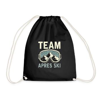Équipe Après-Ski - Sac de sport léger - noir - Devant