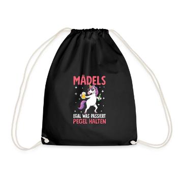 Les filles, peu importe ce qui se passe Maintenir les niveaux - Sac de sport léger - noir - Devant