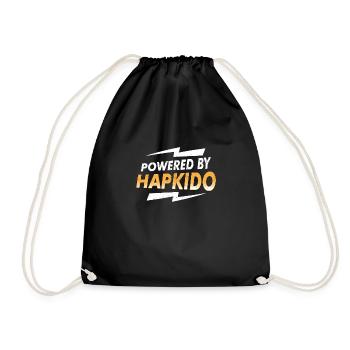 Propulsé par Hapkido - Sac de sport léger - noir - Devant