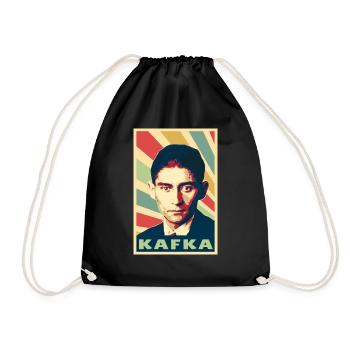 Franz Kafka Colores vintage - Sac de sport léger - noir - Devant